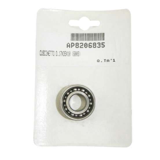 Roulement (17x35x10) arbre de transmision origine Piaggio Aprilia 50 Sonic 1998-2008