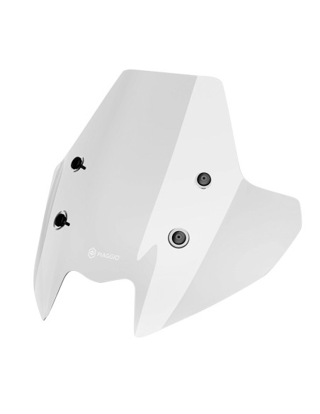Saut de vent-pare brise court Sport fumé origine Piaggio 400 / 530 MP3 2022-2025