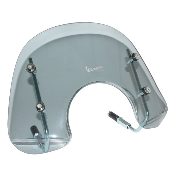 Saute vent court origine Piaggio 50 / 125 Vespa LX après 2005 fume