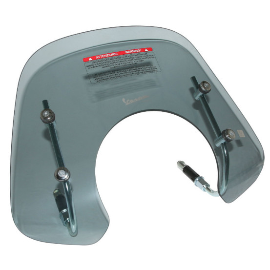 Saute vent court origine Piaggio 50 / 125 Vespa Primavera après 2013 fume