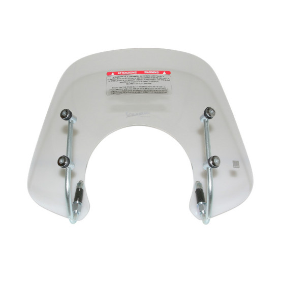 Saute vent court origine Piaggio 50 / 125 Vespa Primavera après 2013 transparent