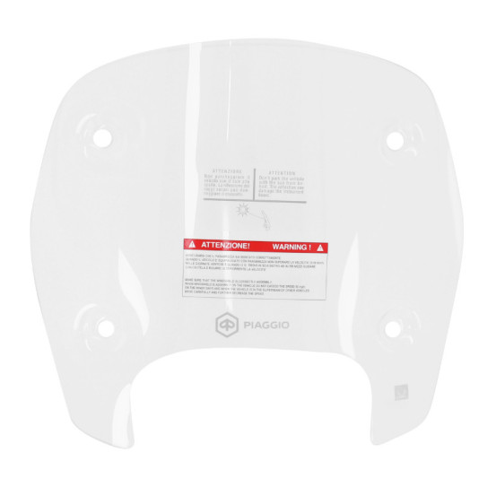 Saute vent origine Piaggio Medley 125 / 150 2016-2020 transparent