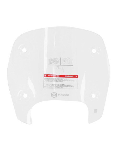 Saute vent origine Piaggio Medley 125 / 150 2016-2020 transparent
