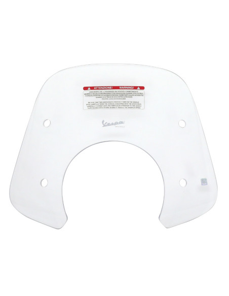 Saute vent transparent origine Piaggio 125 / 300 Vespa GTS après 2022