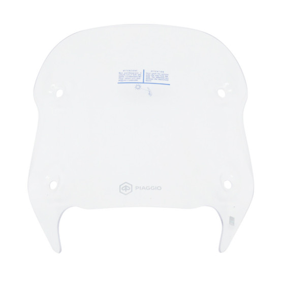 Saute vent transparent origine Piaggio 300 / 400 Beverly 2021-2024