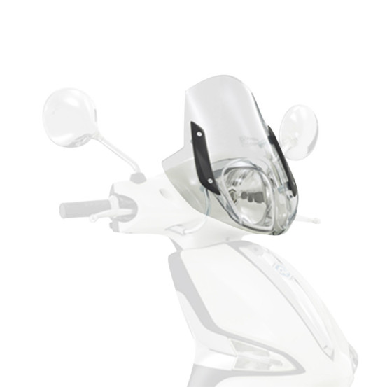 Saute vent transparent origine Piaggio 50 / 125 Liberty après 2015
