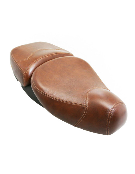 Selle marron origine Piaggio 50 / 125 Vespa LXV