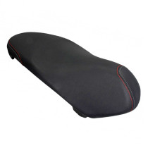 Selle noire couture rouge origine Piaggio 50 / 125 Liberty iget après 2015