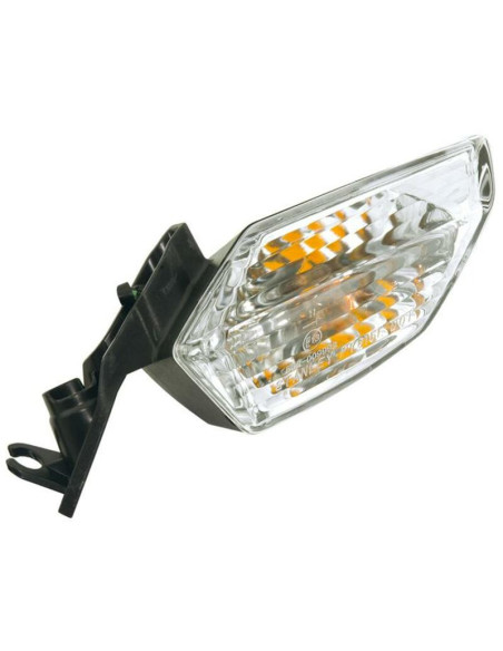 Clignotant avant blanc type origine pour Kawasaki Ninja ZX-10R (08-10).