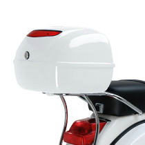 Support top case origine Piaggio 125 Vespa PX chrome après 2007