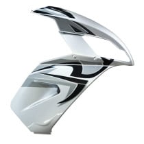 Tablier avant droit origine Piaggio Aprilia SR H2O 2004-2009 gris
