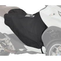Tablier couvre jambes origine Piaggio 300 / 350 / 500 MP3 lt après 2016 noir 2