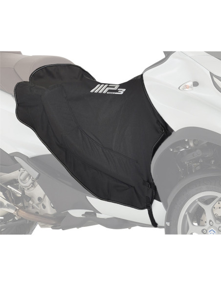 Tablier couvre jambes origine Piaggio 300 / 350 / 500 MP3 lt après 2016 noir