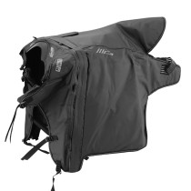Tablier couvre jambes origine Piaggio 300 MP3 HPE 2019 noir 2