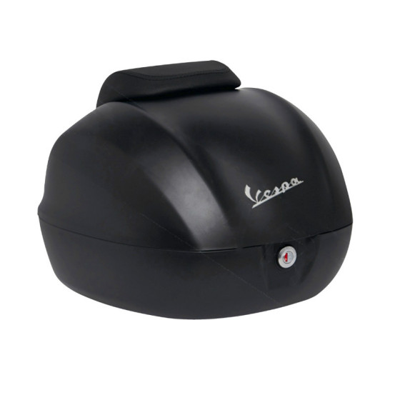 Top case 28L origine Piaggio 50 / 125 Liberty 2006-2015 noir mat