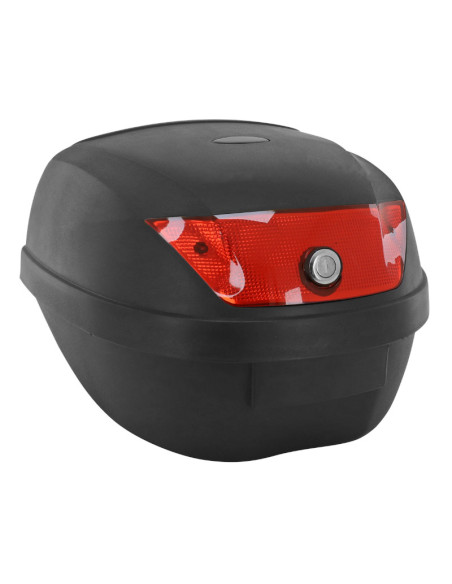 Top case 28L origine Piaggio 50 Typhoon 2018-2020 / Aprilia 50 / 125 / 160 SR Motard 2018-2022 noir