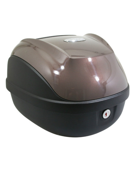 Top case 32L origine Piaggio 50 / 125 Liberty / Medley 2016-2025 marron 135/A