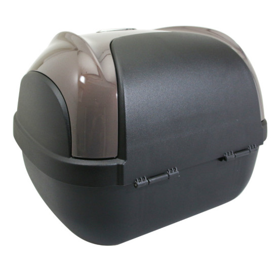 Top case 32L origine Piaggio 50 / 125 Liberty / Medley 2016-2025 marron 135/A