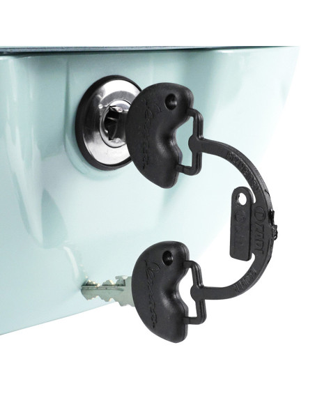 Top case 32L origine Piaggio 50 / 125 Primavera 2012-2023 amabile green (vk)