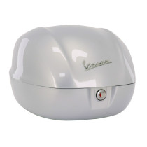 Top case 32L origine Piaggio 50 / 125 Primavera 2012-2023 gris lucido G01
