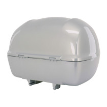 Top case 32L origine Piaggio 50 / 125 Primavera 2012-2023 gris lucido G01 2
