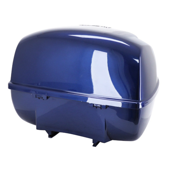Top case 32L origine Piaggio 50 / 125 Vespa LX après 2005 / Vespa PX après 2001 bleu nuit 222/A