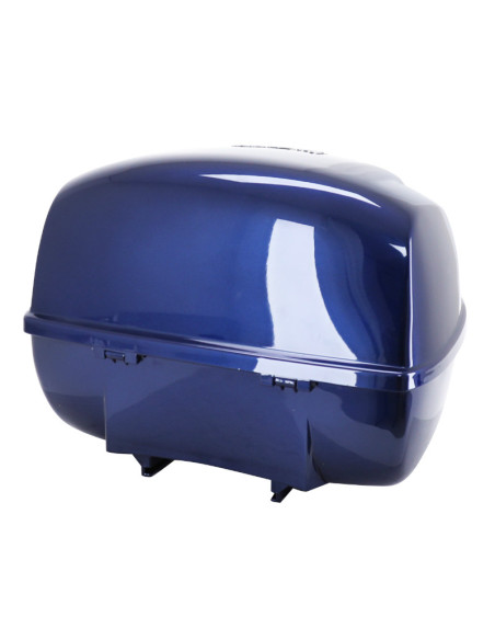 Top case 32L origine Piaggio 50 / 125 Vespa LX après 2005 / Vespa PX après 2001 bleu nuit 222/A