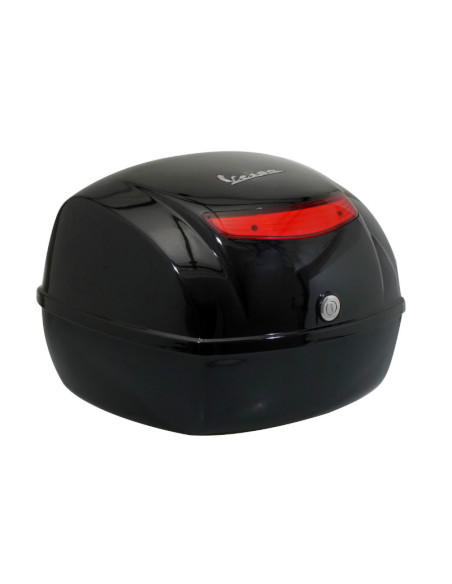 Top case 32L origine Piaggio 50 / 125 Vespa LX après 2005 / Vespa PX après 2001 noir 98/A