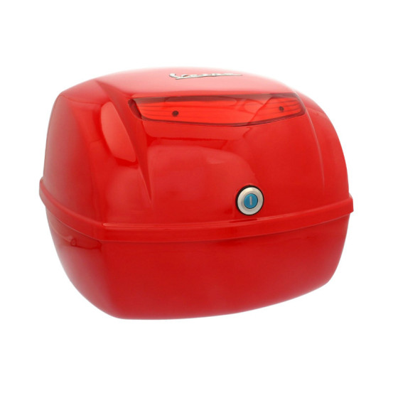 Top case 32L origine Piaggio 50 / 125 Vespa LX après 2005 / Vespa PX après 2001 rouge 894