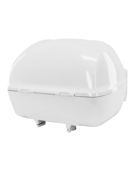 Top case 32L origine Piaggio 50 / 125 Vespa Primavera/ Sprint / PX après 2013 blanc 544