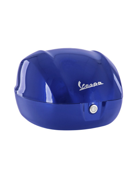 Top case 32L origine Piaggio 50 / 125 Vespa Primavera/ Sprint 2013-2017 bleu 222/A