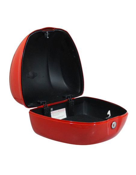 Top case 32L origine Piaggio 50 / 125 Vespa Primavera/ Sprint 2013-2017 rouge 894