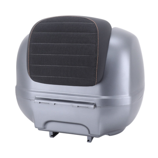 Top case 36L origine Piaggio 125 / 300 Vespa GTS 2022-2025 gris travolgente mat HQ