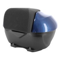 Top case 36L origine Piaggio 300 / 400 Beverly 2021-2024 bleu oxygen B12 2
