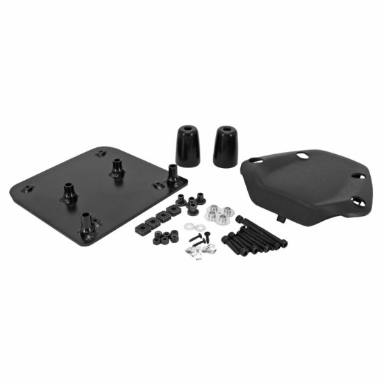 Top case 36L origine Piaggio 300 / 400 Beverly 2021-2024 bleu oxygen B12