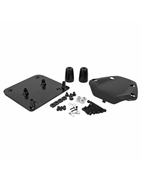 Top case 36L origine Piaggio 300 / 400 Beverly 2021-2024 bleu oxygen B12