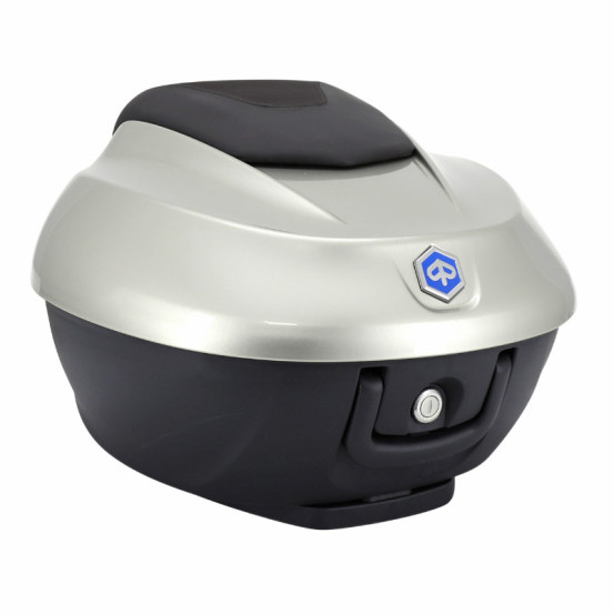 Top case 36L origine Piaggio 300 / 400 Beverly 2021-2024 gris cloud G04