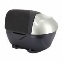 Top case 36L origine Piaggio 300 / 400 Beverly 2021-2024 gris cloud G04 2