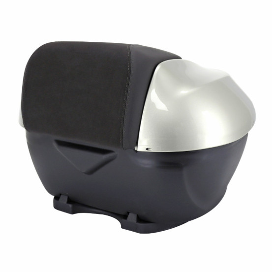 Top case 36L origine Piaggio 300 / 400 Beverly 2021-2024 gris cloud G04