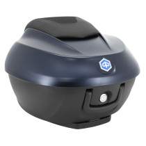 Top case 36L origine Piaggio 300 / 400 Beverly 2021-2024 noir tempesta N12
