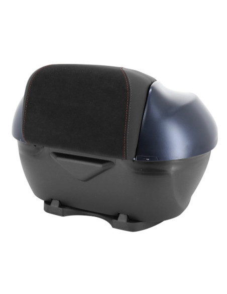 Top case 36L origine Piaggio 300 / 400 Beverly 2021-2024 noir tempesta N12