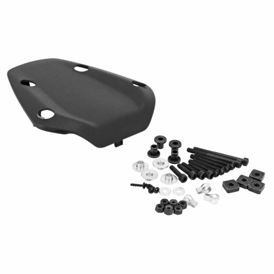Top case 36L origine Piaggio 300 / 400 Beverly 2021-2024 noir tempesta N12
