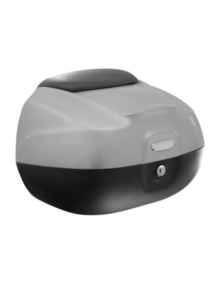 Top case 37L origine Piaggio 125 / 150 Medley 2016-2025 gris 715/C