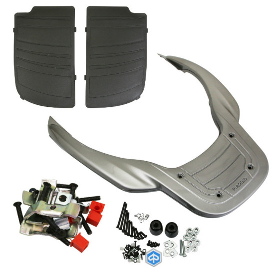 Top case 37L origine Piaggio 125-350 X10 après 2012 gris 713/B