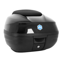 Top case 37L origine Piaggio 300 / 350 / 400 / 500 MP3 2016-2020 noir brillant 91/B