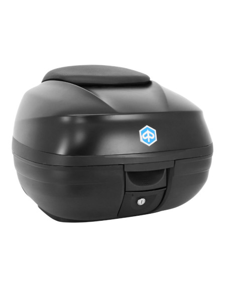 Top case 37L origine Piaggio 300 / 350 / 400 / 500 MP3 2016-2020 noir mat 93/B