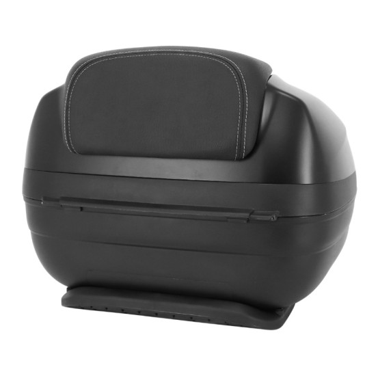 Top case 37L origine Piaggio 300 / 350 / 400 / 500 MP3 2016-2020 noir mat 93/B