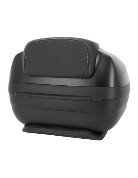 Top case 37L origine Piaggio 300 / 350 / 400 / 500 MP3 2016-2020 noir mat 93/B