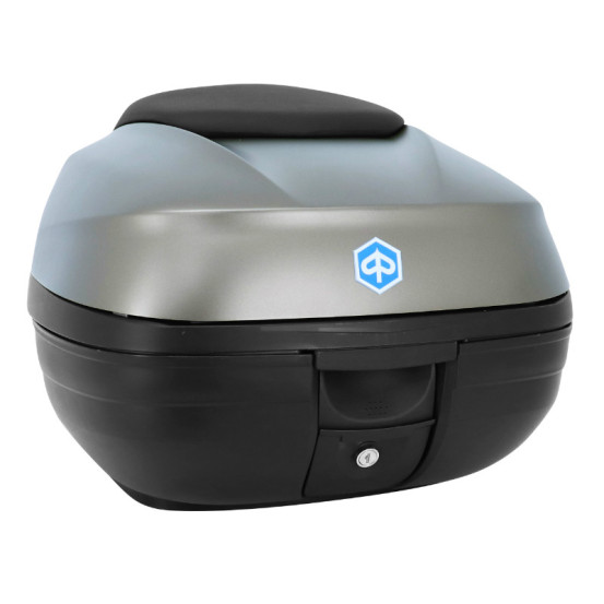 Top case 37L origine Piaggio 300 / 350 / 400 / 500 MP3 marron metal 129/A