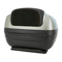 Top case 37L origine Piaggio 300 / 350 / 400 / 500 MP3 marron metal 129/A 2